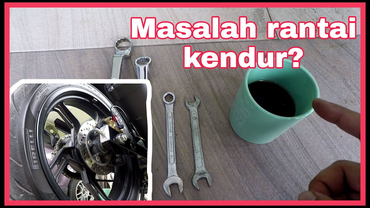 #7 | SYM VF3i | CARA MUDAH TEGANGKAN RANTAI | AJI RACING GOLD
