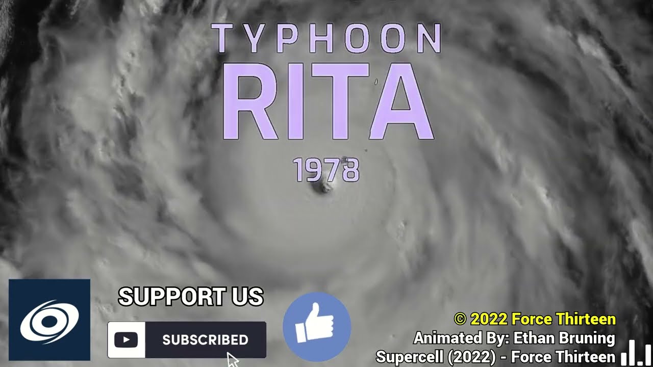 Track of Typhoon Rita (1978)