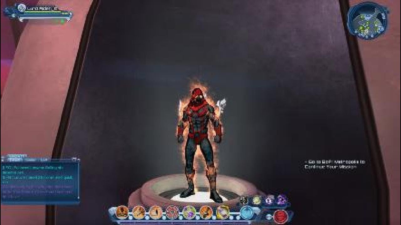 DCUO- Fire DPS Loadouts with and without Spore pod -DC Universe Online