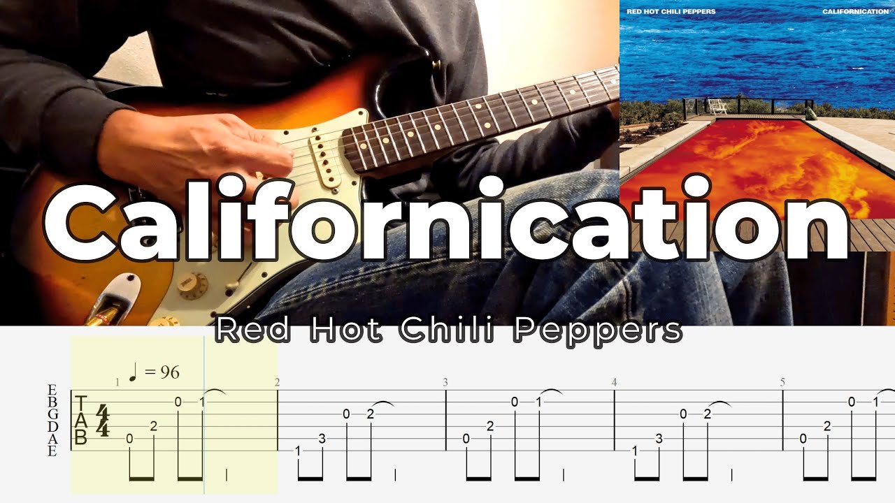 Californication Red Hot Chili Peppers Guitar Cover with TAB
