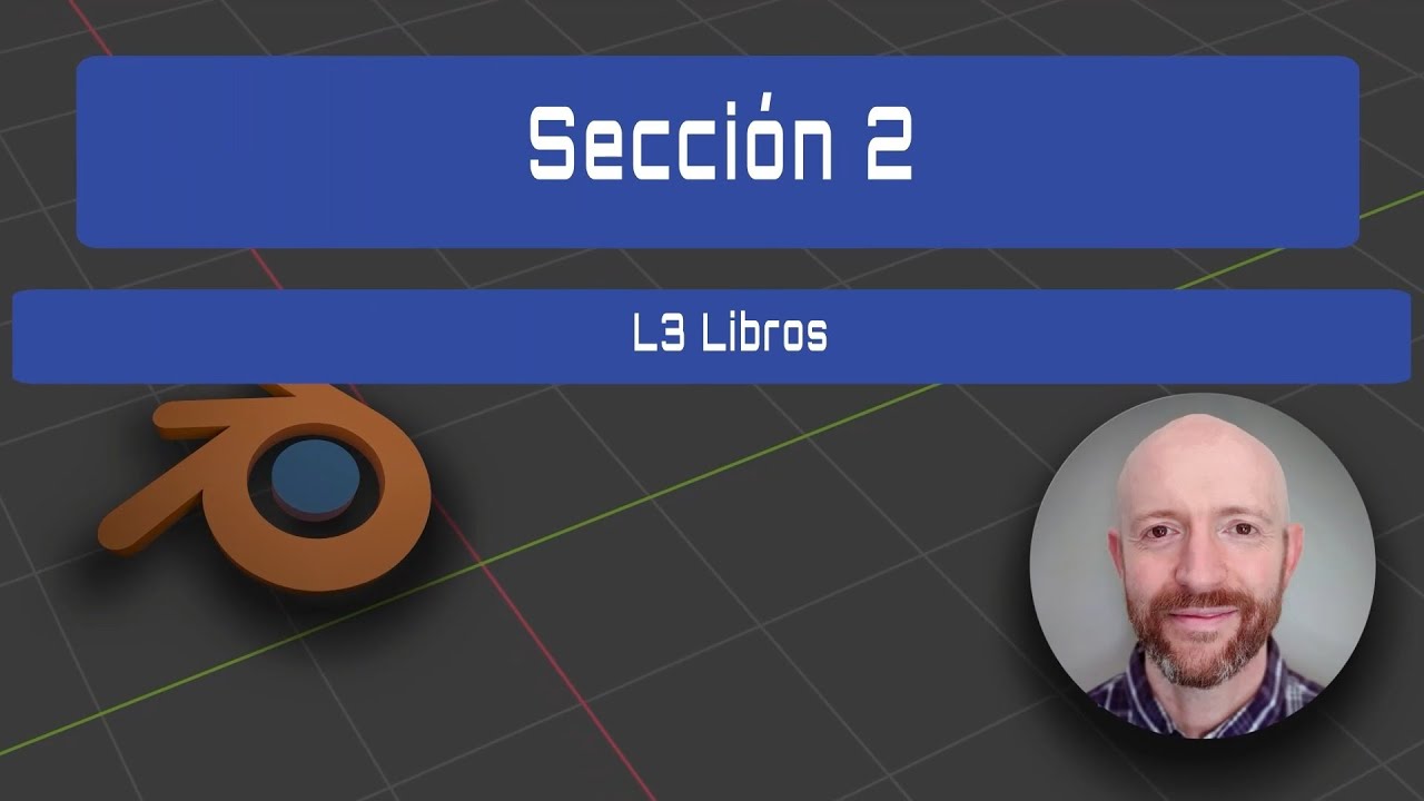 Curso Blender 4.5 Desde Cero 2025 🧙‍♂️ | Básico II – Lección 8: Libros