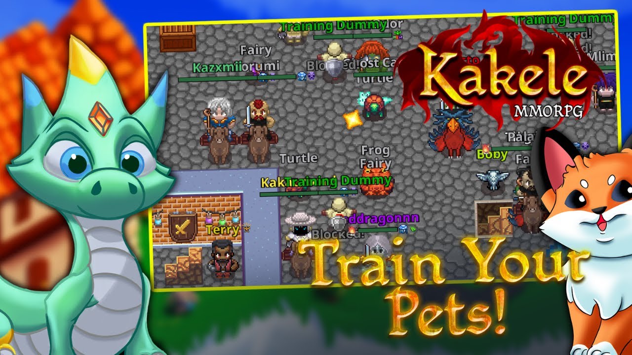 Kakele Online - Mobile MMORPG Gameplay | 2D Pixel Art Battle Game