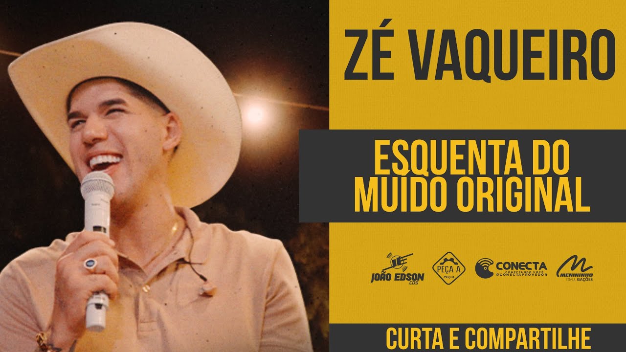 Z&Eacute; VAQUEIRO - OUTUBRO 2025 - REPERT&Oacute;RIO NOVO (05 M&Uacute;SICAS NOVAS) @JOAOEDSONCDS