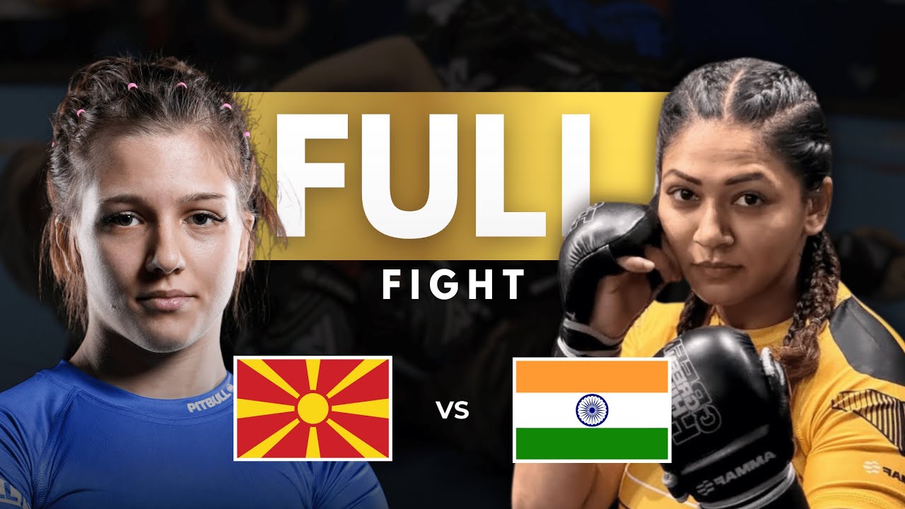 DANIELA ALEKSOVSKA vs AARYA CHOUDHARY | MMA | IMMAF World MMA Championship 2024 | Full Fight