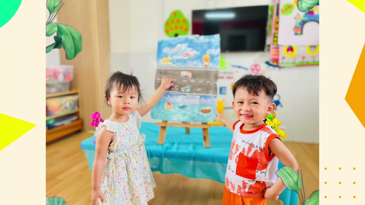 Các loại phương tiện giao thông mầm non #viral 