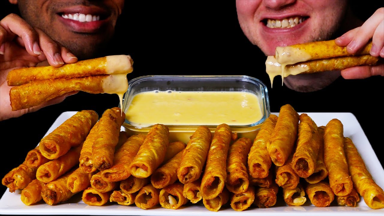 ASMR TAQUITOS MUKBANG | EATING SOUNDS