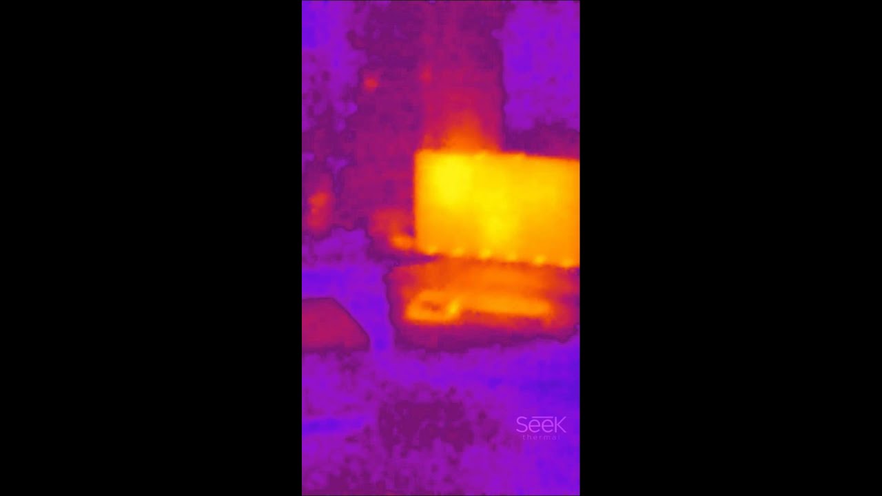 Example video from Seek Thermal Camera 4