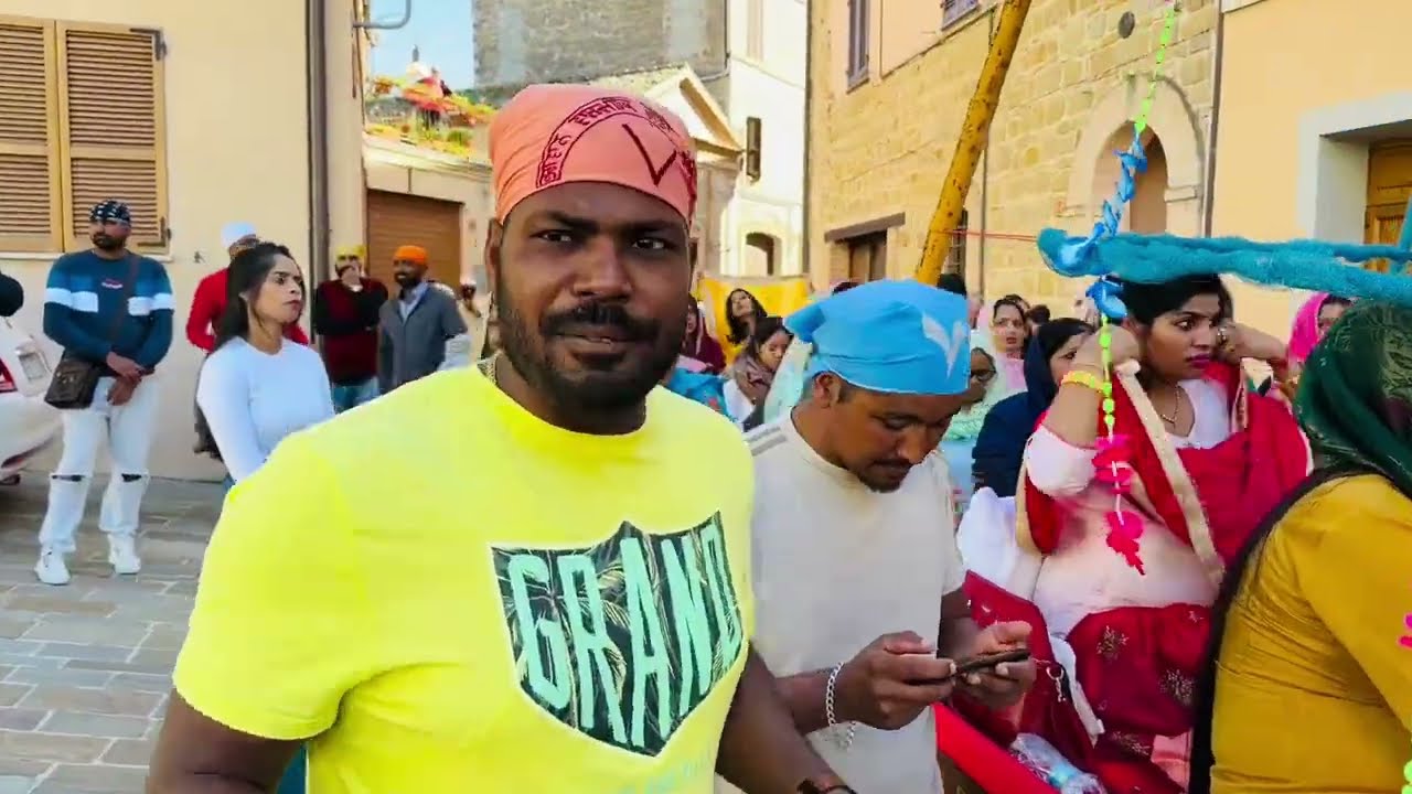 SHOBHA YATRA BHAGWAN VALMIKI TEMPLE MARCHE ITALY 🇮🇹 🙏 PART 1 🙏