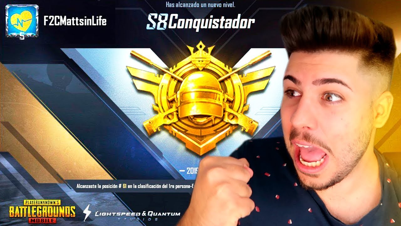 ¡LA PARTIDA que me llevó a CONQUISTADOR en NORTE AMERICA PUBG MOBILE! - MattsinLife