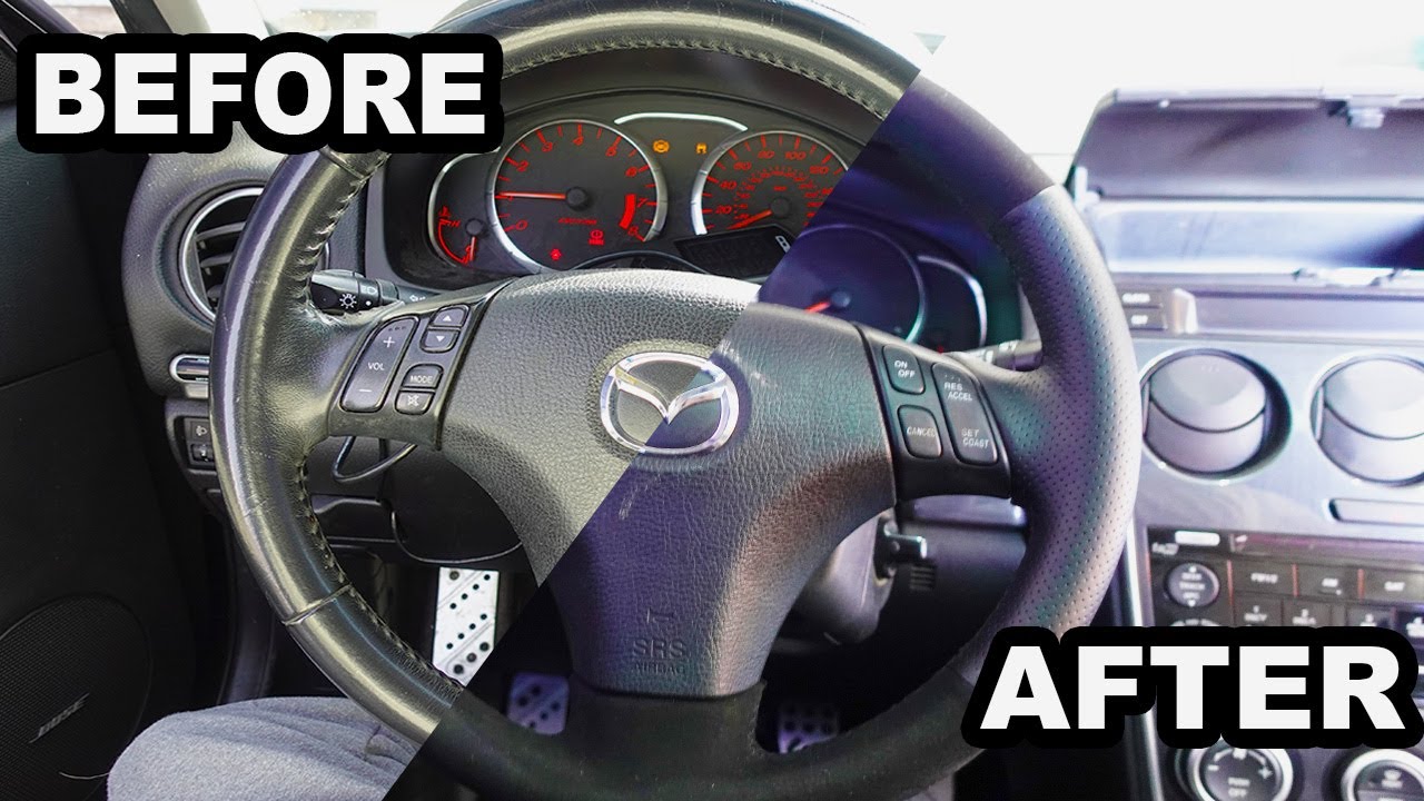 RESTORING MY SPEED6 STEERING WHEEL FOR UNDER $50!