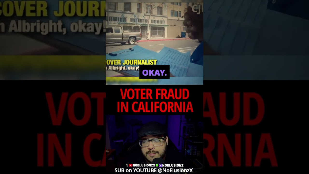 Undercover: The Reality of Voter Fraud in California