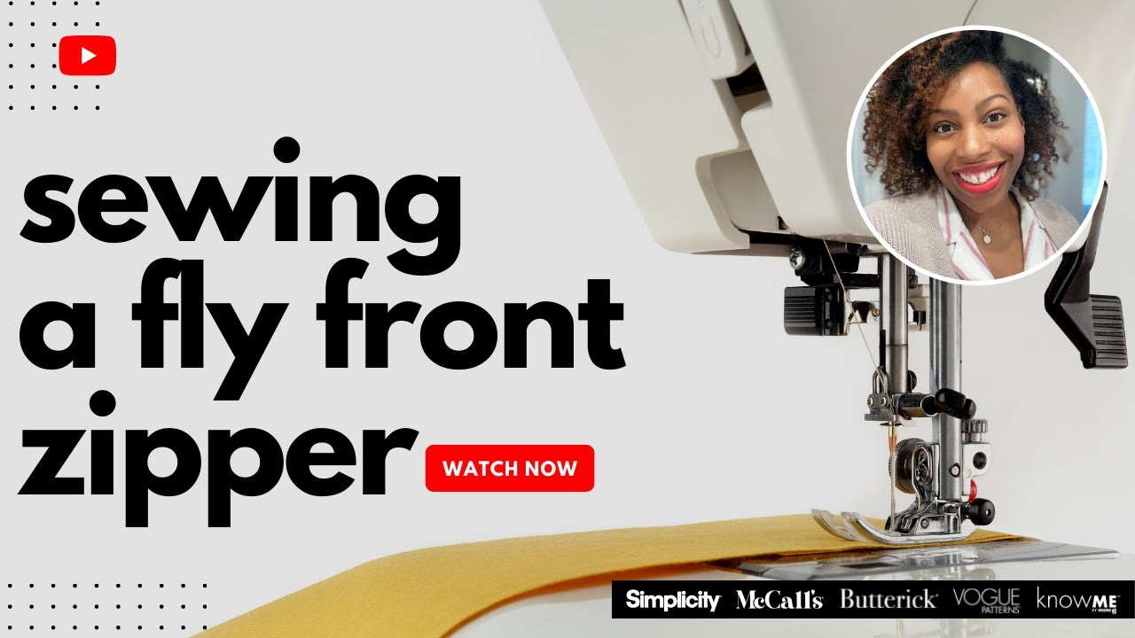 How-to Sew: Fly Front Zipper with Brittany J Jones