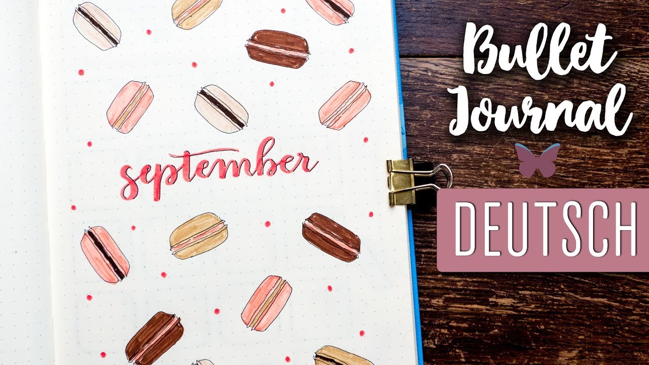SEPTEMBER plan with me | BULLET JOURNAL setup 2019 | deutsch
