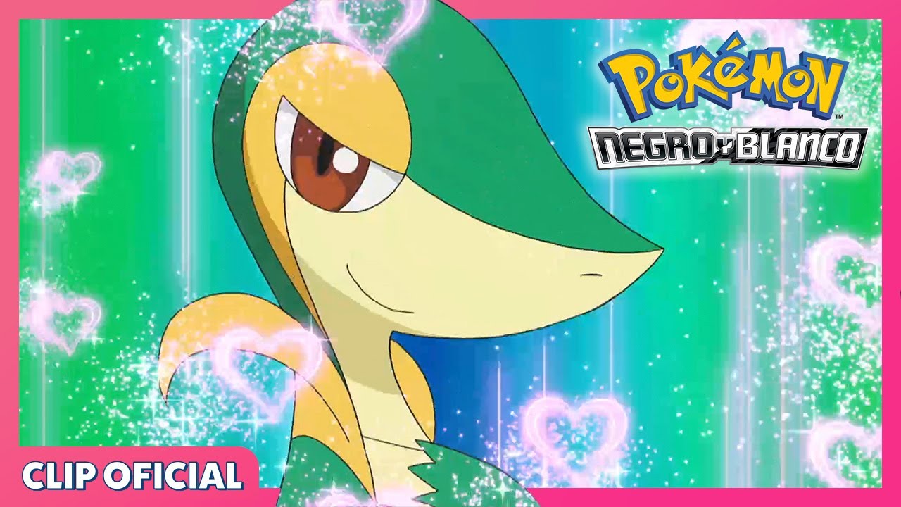 &iexcl;Snivy usa Atracci&oacute;n! | Pok&eacute;mon Negro y Blanco | Clip oficial