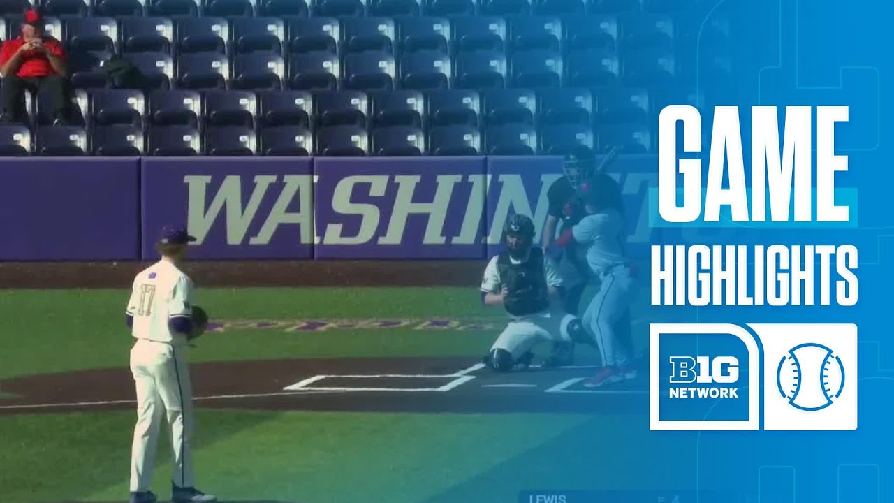 San Diego St. at Washington | HIGHLIGHTS | Big Ten Baseball | 03/02/2026