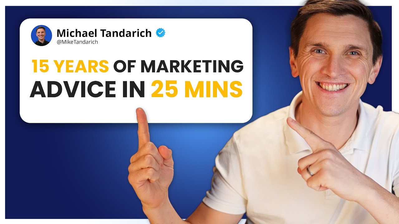 15 Years of Marketing and Advertising Advice in 25 Mins 🚀