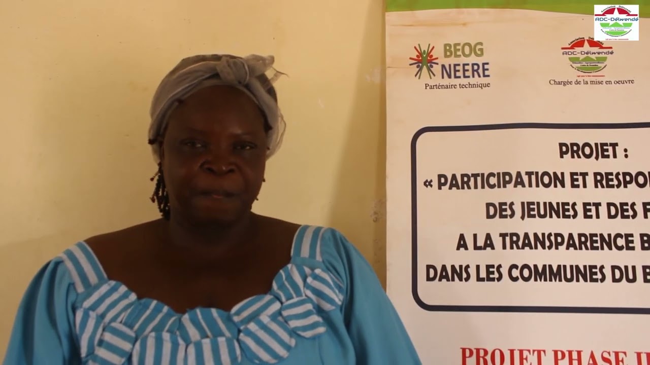 Bonne Gouvernance: Une cellule de veille citoyenne pour la transparence budg&eacute;taire &agrave; Niou. 