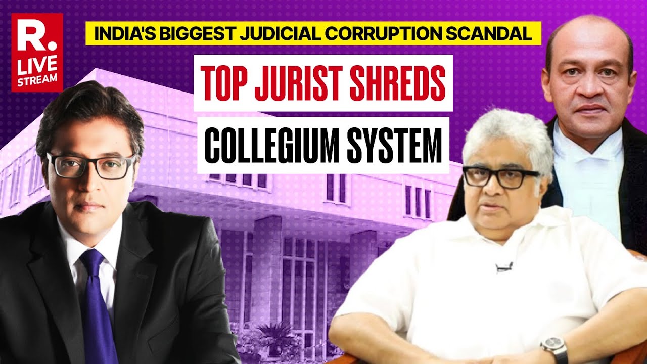 Harish Salve LIVE: SC's Collegium System As Rs 10 Crore Cash At Delhi High Court Judge Shocks Nation