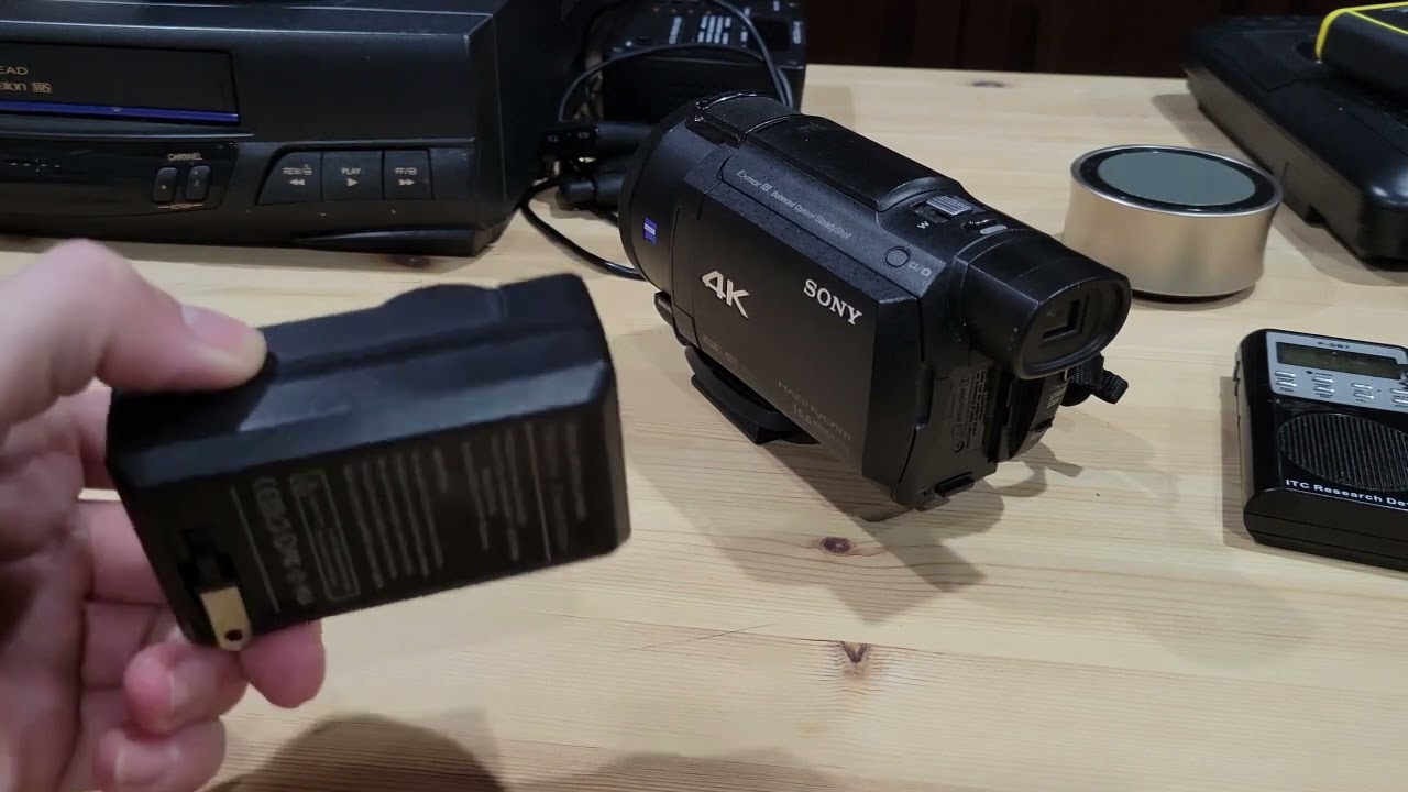sony NP FV100A unboxing