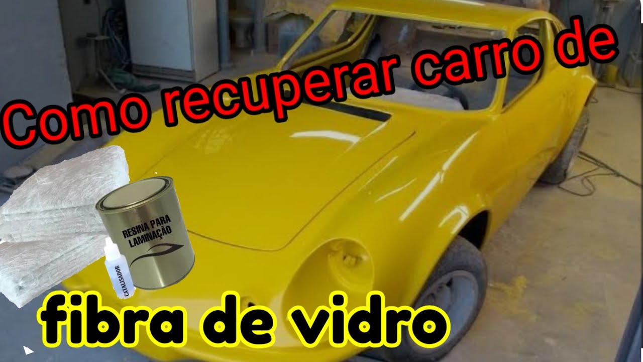 Como recuperar ou restaurar um carro de fibra de vidro