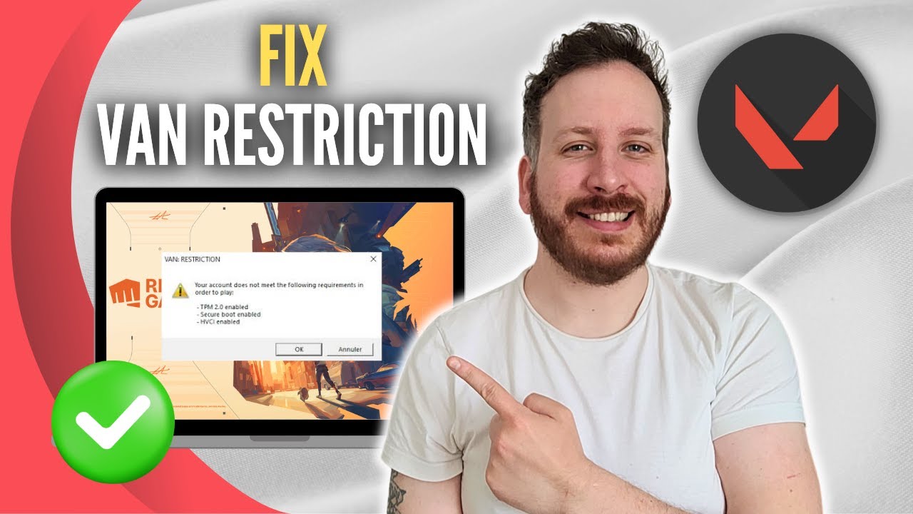 How To Fix Van Restriction Valorant
