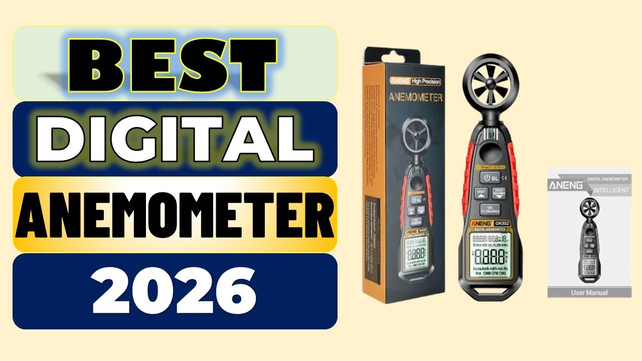 Top 5 Best Digital Anemometer in 2026 || From Aliexpress