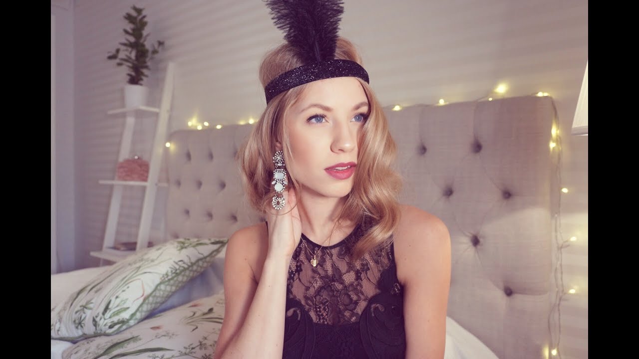 Great Gatsby Faux Bob Hair Tutorial