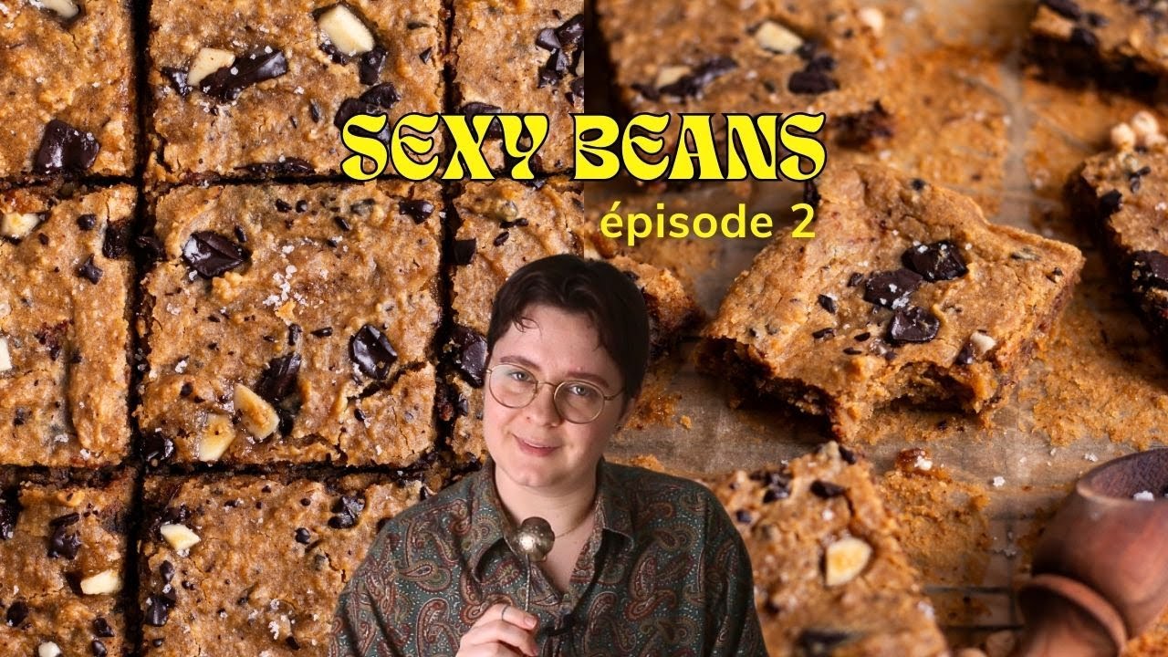 SEXY BEANS | Blondie de pois chiches