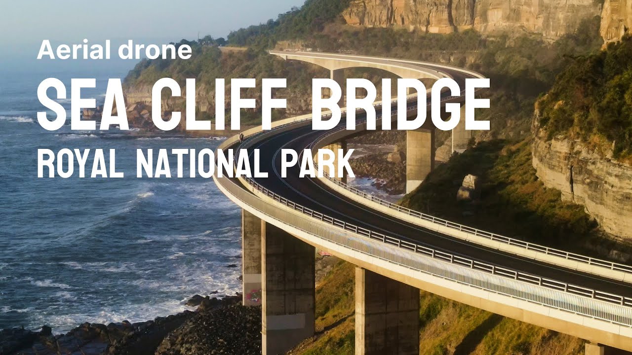 Royal National Park | Sea Cliff Bridge | 4K drone