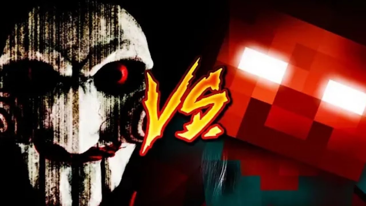 Herobrine vs Jigsaw/billy/saw (Billy the Puppet)-[PARTE 1]-(YKATO REEBOOT RAP BATTLES S3 #10) +