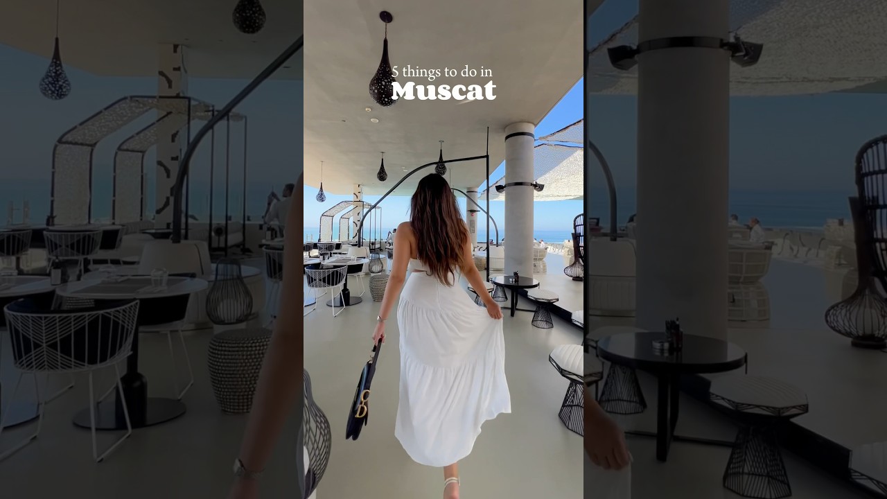 5 things to do in Muscat 🇴🇲 #muscat #oman #muscatvlog #travel #travelvideo #middleeasttravel