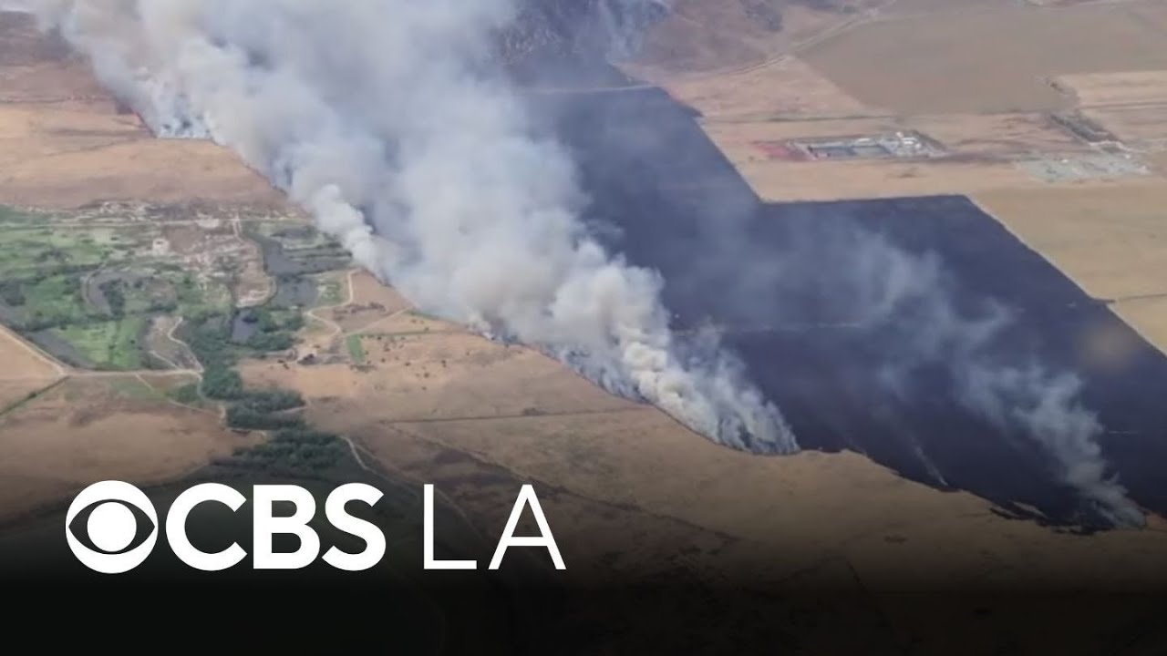 Springs Fire burning in Riverside County forces evacuation orders