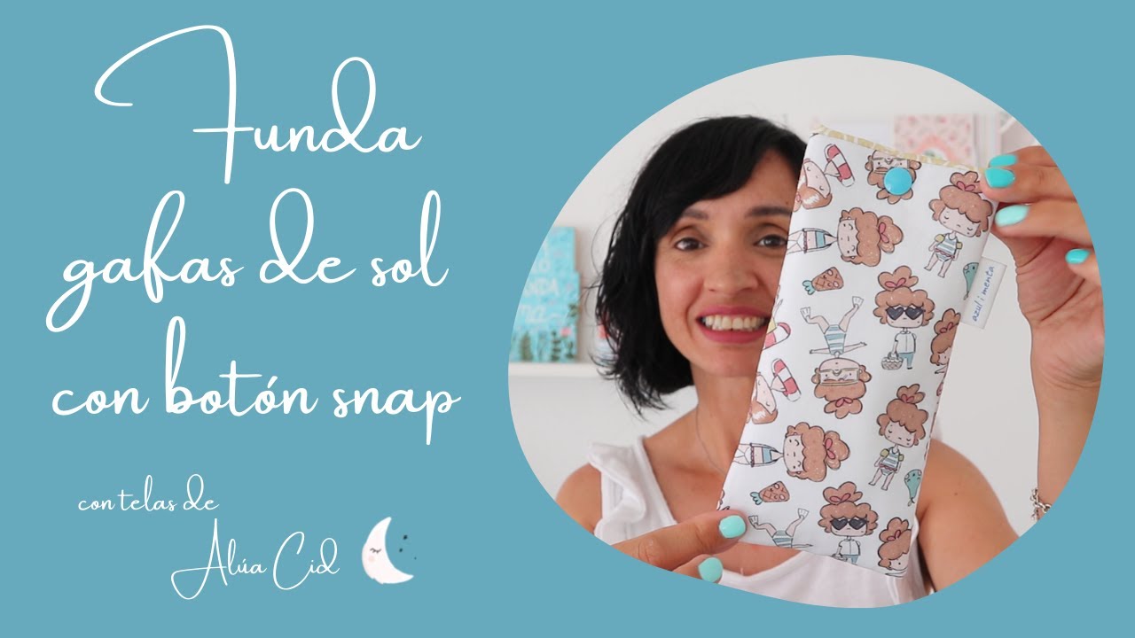 Estuche funda para gafas | Tutorial súper fácil