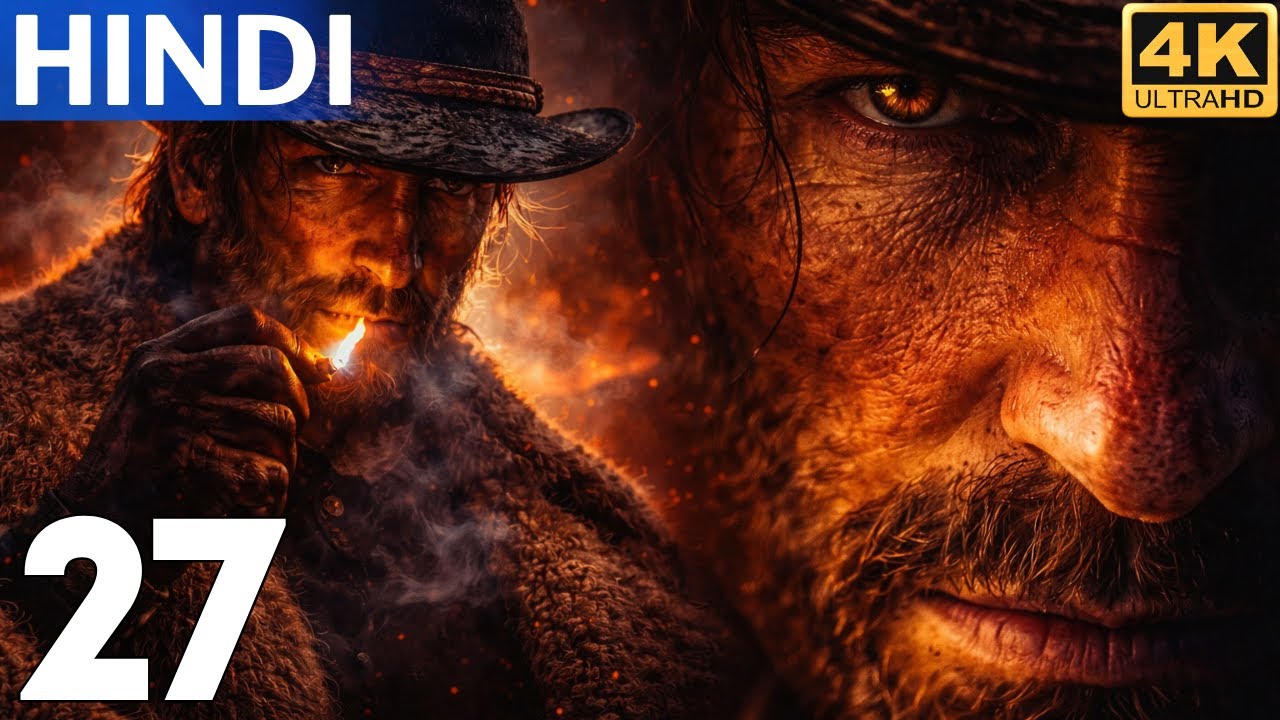 RDR2 Hindi Gameplay Part 27 - Cornwall की Factory जला दी! 🔥दलदल के अंधेरे में Monster से सामना! 😱