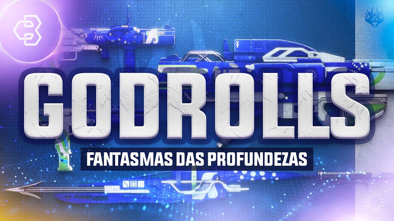 OS GODROLLS DAS ARMAS DA MASMORRA FANTASMAS DAS PROFUNDEZAS | Destiny 2 - Queda da Luz