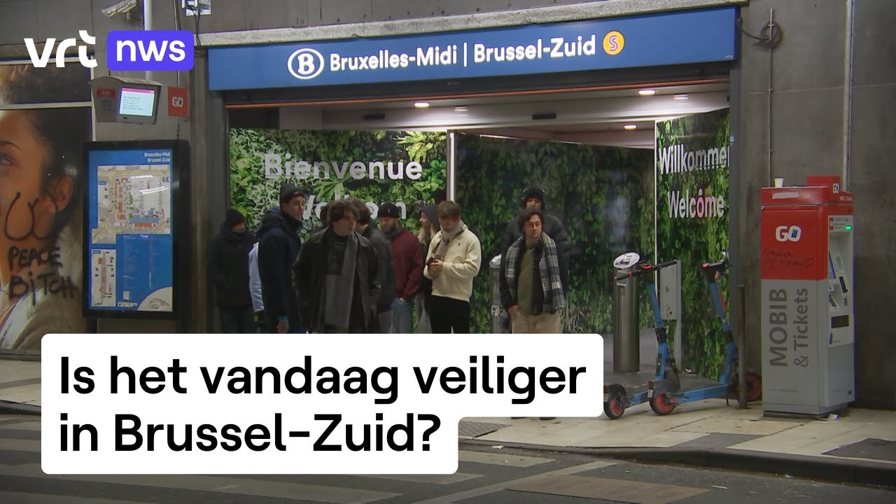 Brusselse Zuidstation heeft een maand een eigen politiepost: Is het er nu veiliger?