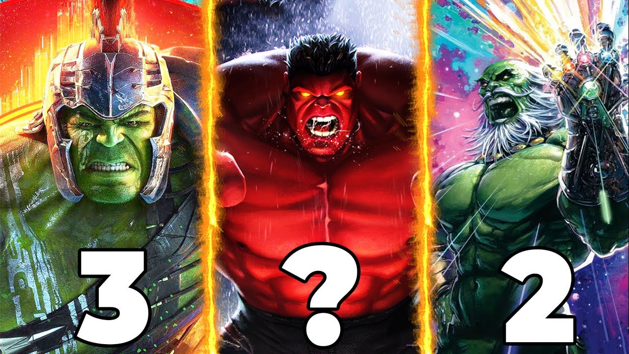 Top 10 Different Types Of Hulk In  Marvel Comics | SciPedia