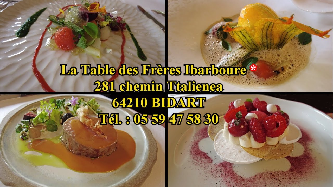 Déjeuner à La Table des Frères Ibarboure * - 4 septembre 2023