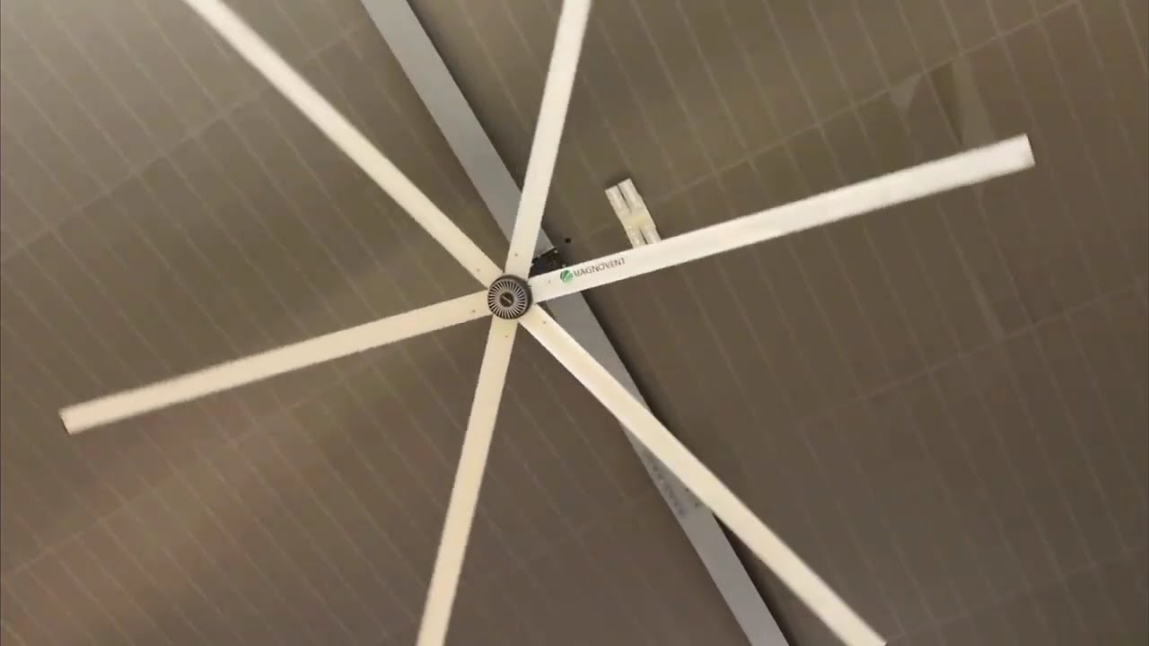 (📍Valencia🇪🇸) Magnovent HVLS industrial/commercial ceiling fans