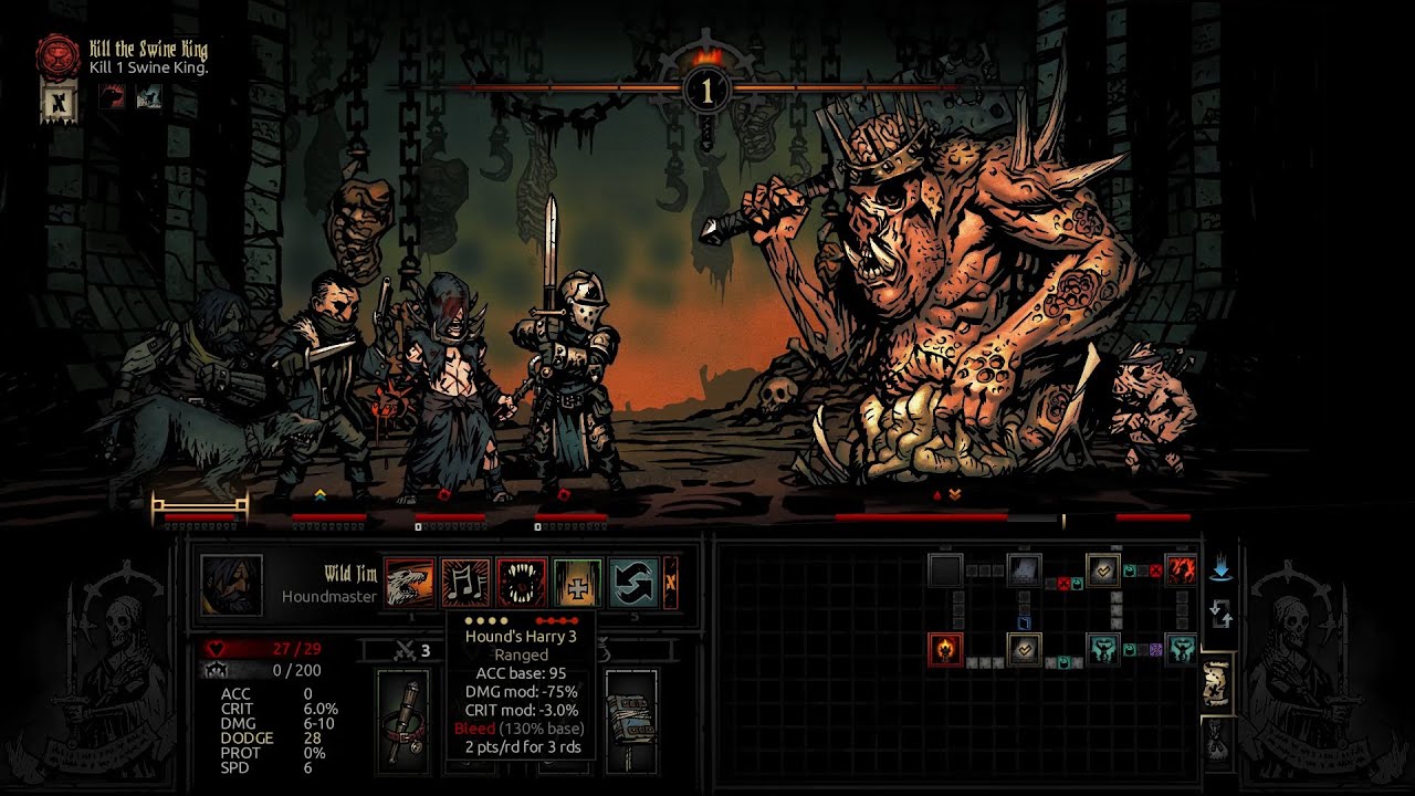 Dragonarm versus the Swine King