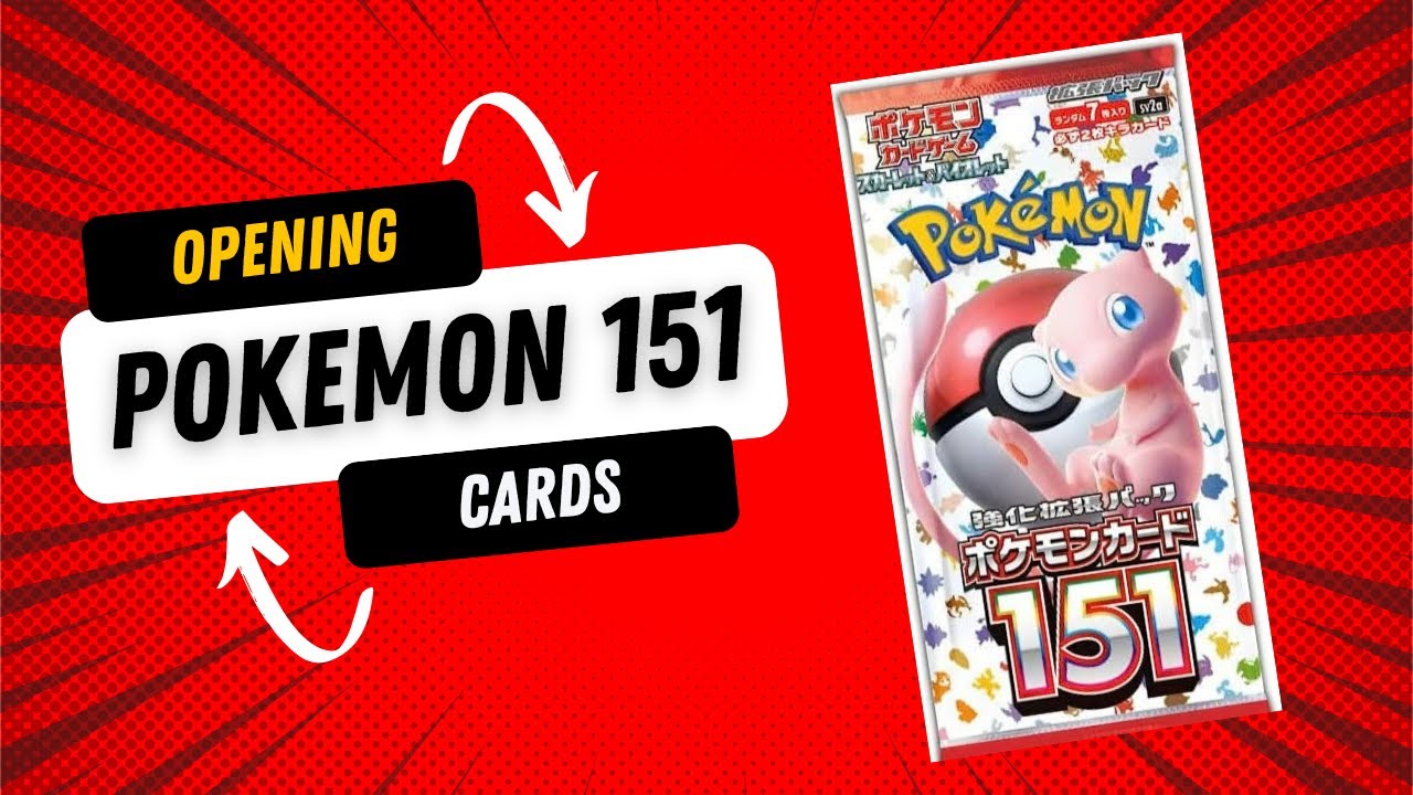 I OPENED Pokemon Scarlet & Violet 151 Cards Imported from Japan