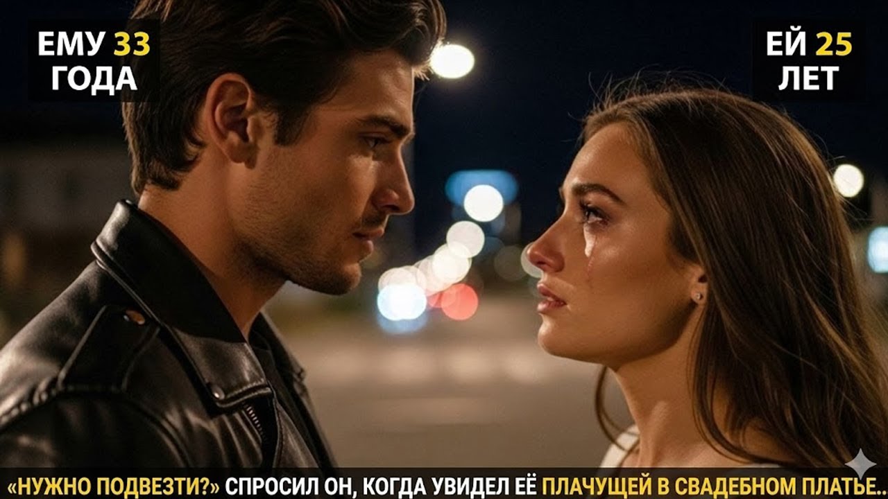 «Подвезти?» — спросил он, увидев её плачущей в свадебном платье. В ту ночь изменилось всё.