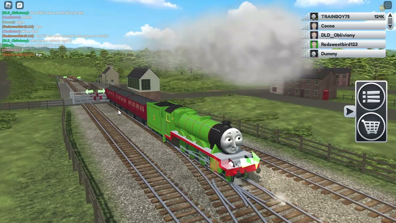 Driving with Henry a Passenger and Goods Train in Sodor Simulator