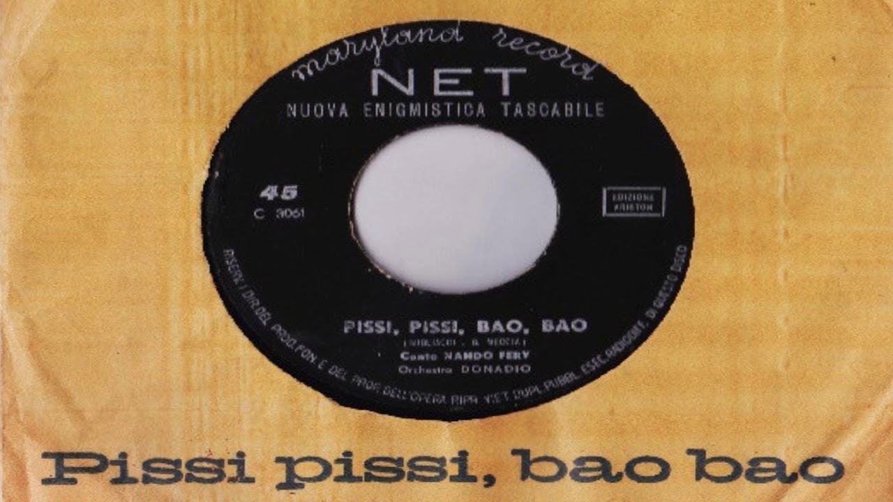 Nando Fery ♪ Pissi, Pissi, Bao, Bao (1960)