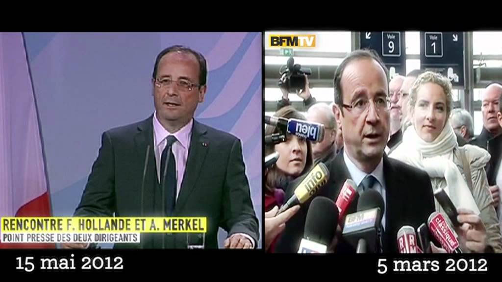 Quand Hollande rafraîchit la mémoire d'Obama, Merkel et Cameron...