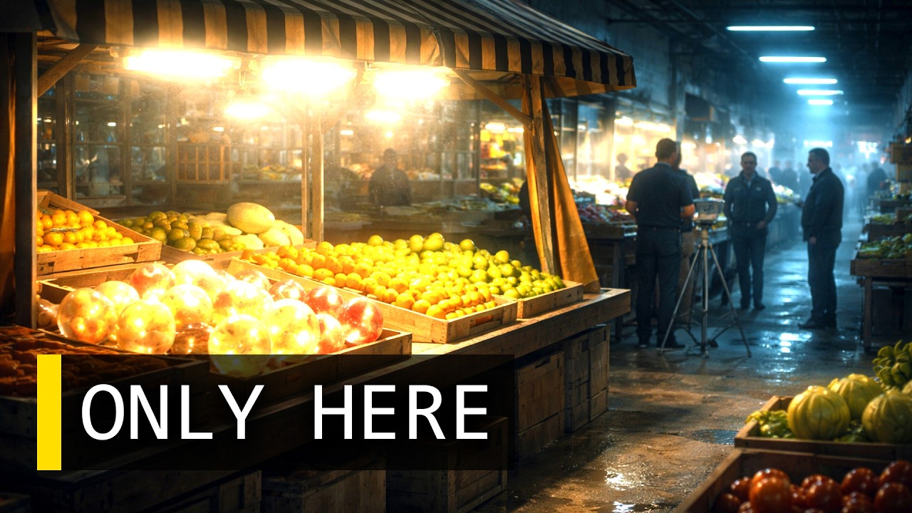 The Market Stall Where Fruit Turned Transparent by Evening | Calm Male Narration