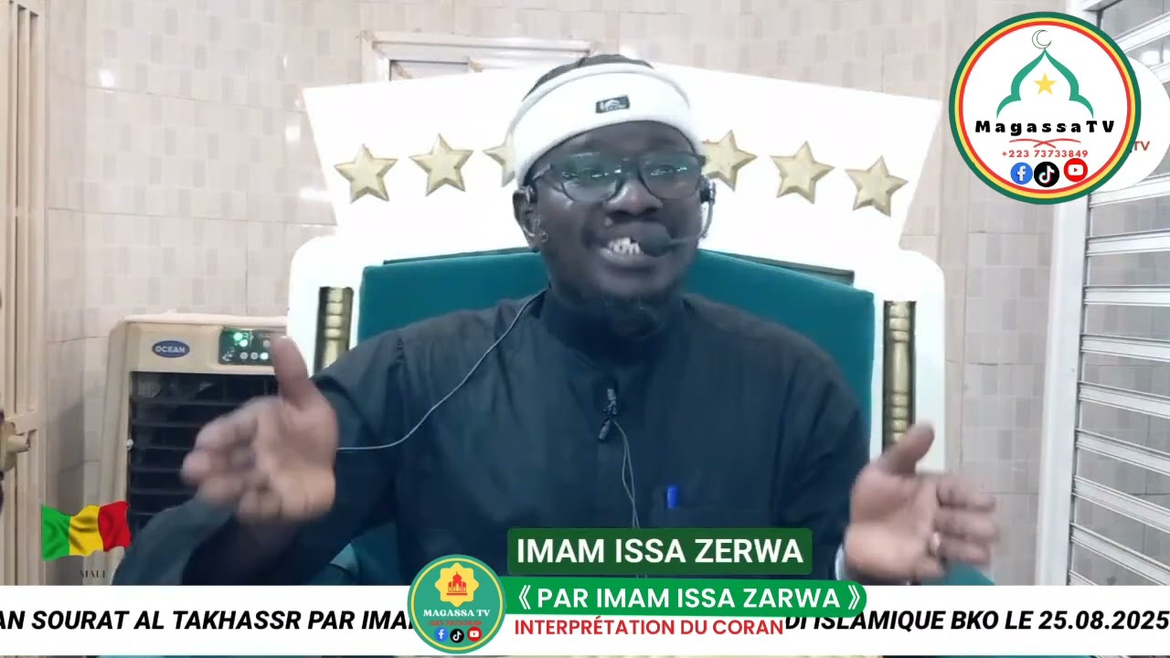 Tafsir Du Coran par IMAM issa ZARWA sourate N 102 At Takaathur le 25/08/25