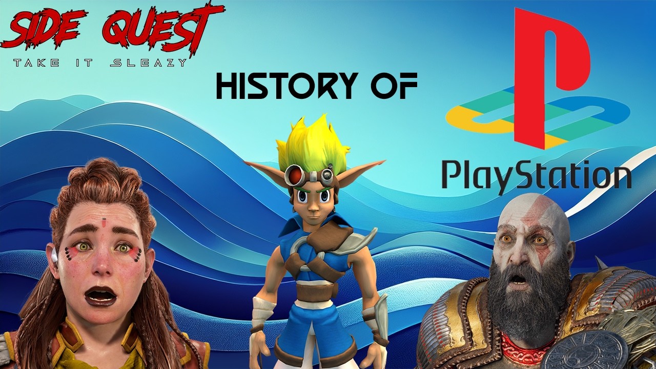 History of PlayStation?! | Ep 211 | Side Quest Podcast