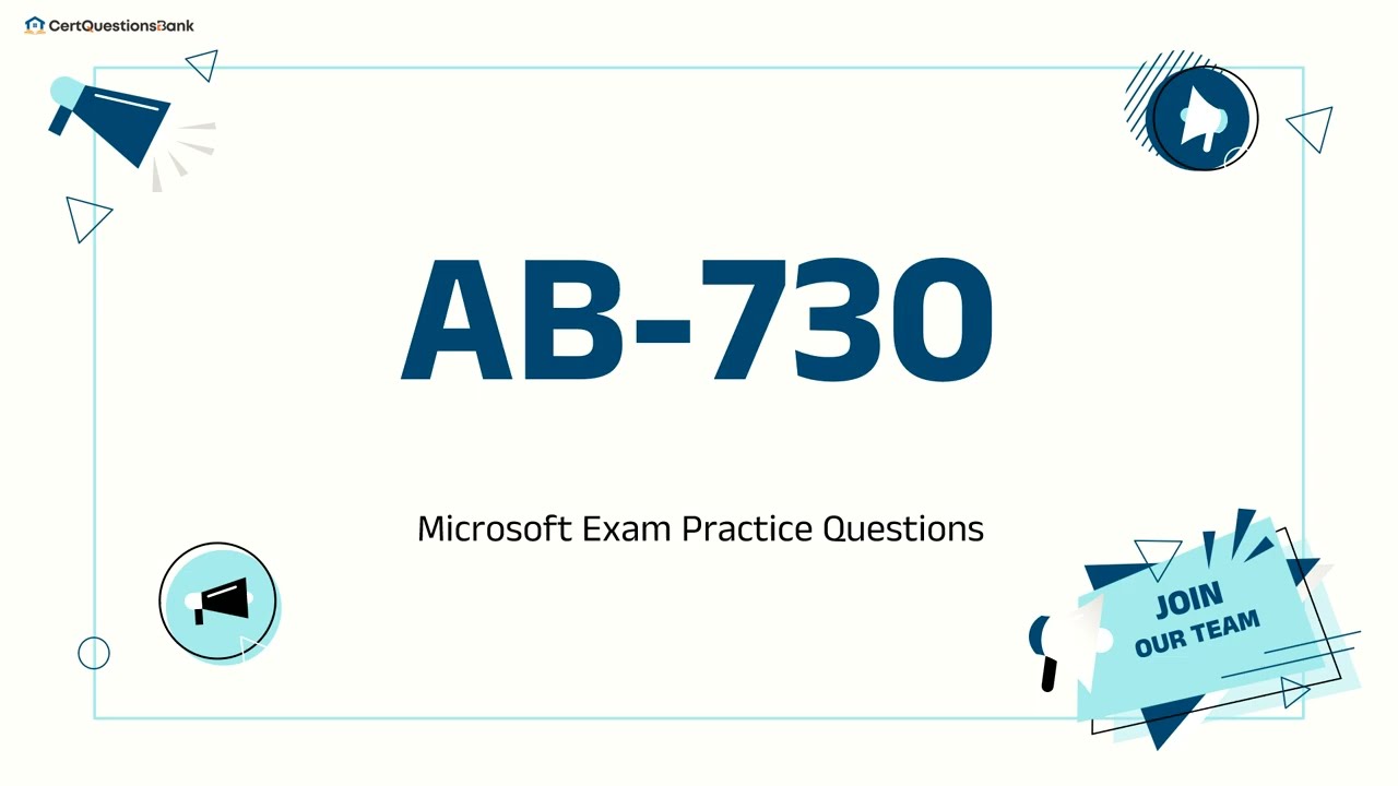 AB-730 AI Business Professional Exam Practice Questions with Explanations