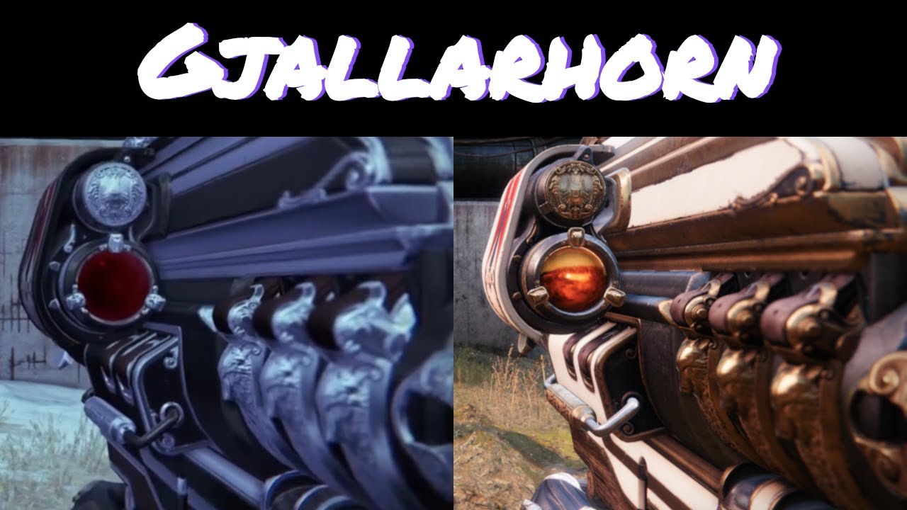 Gjallarhorn: Old vs New (Pt.2) (Destiny and Destiny 2)